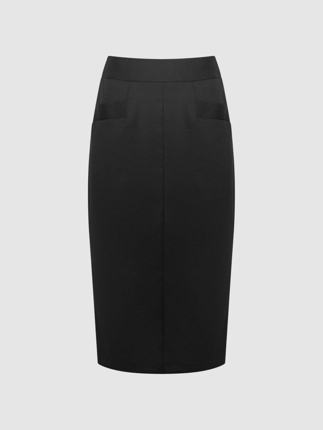 Reiss Petite Tailored Pencil Skirt in Black