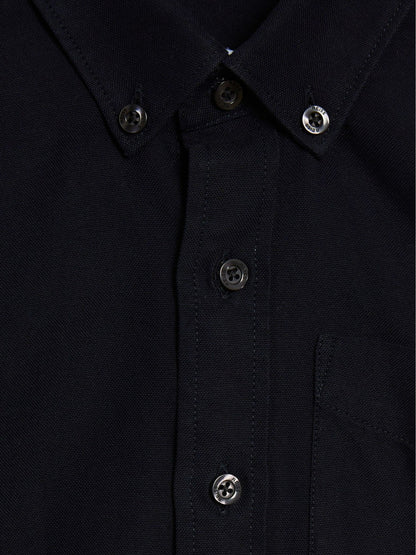 Reiss 3-9 yrs Button Down Oxford Shirt in Navy