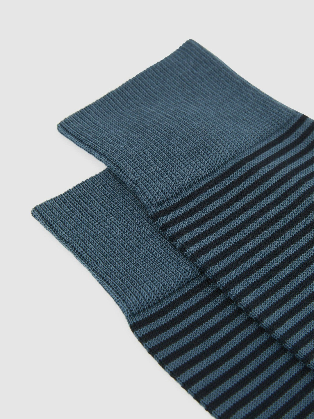 Reiss Striped Socks in Airforce Blue/ Navy