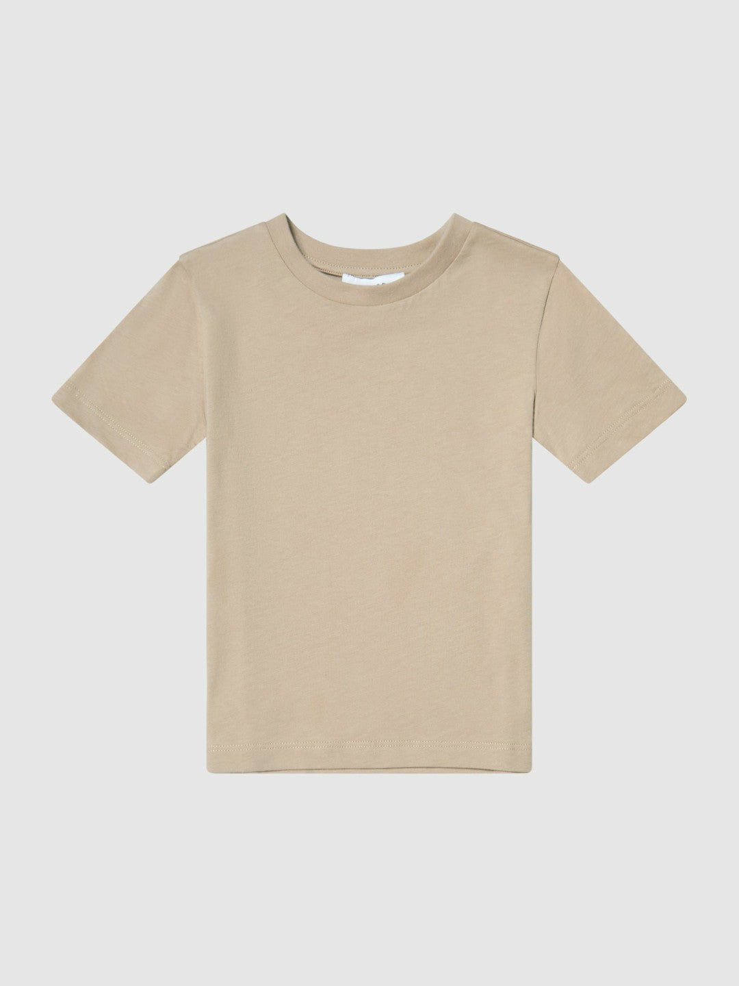 Reiss 3-9 yrs Crew Neck T-Shirt in Stone
