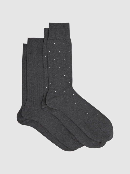 Reiss Socks in Charcoal