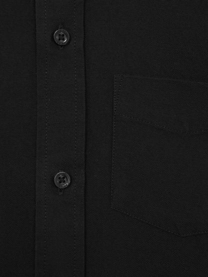 Reiss 3-9 yrs Button Down Oxford Shirt in Black