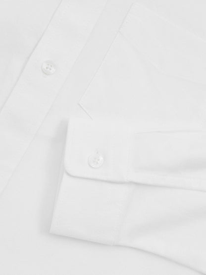 Reiss 9-13 yrs Button Down Oxford Shirt in White