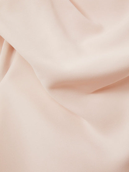 Reiss 13-14 yrs High-Neck Drape Back Dress in Pink