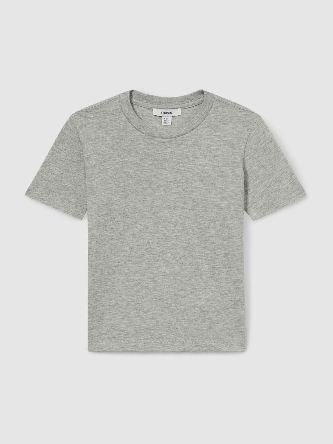 Reiss 3-9 yrs Crew Neck T-Shirt in Grey