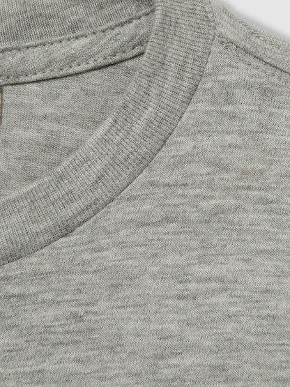 Reiss 3-9 yrs Crew Neck T-Shirt in Grey