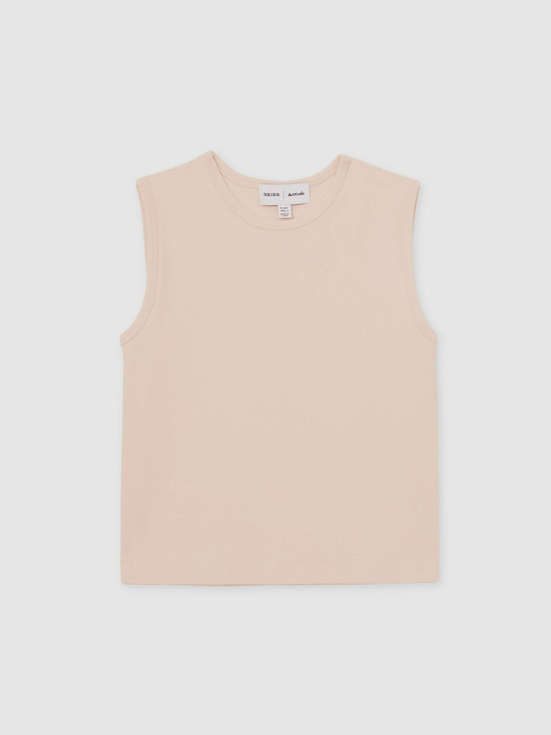 Reiss 4-9 yrs  | Les 100 Ciels Oversize T-Shirt in Peach