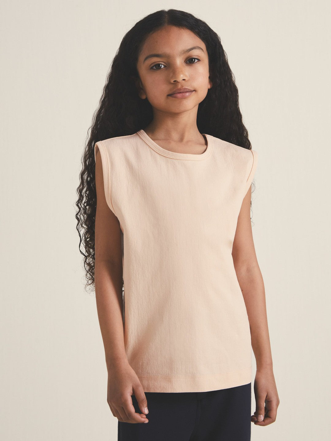 Reiss 13-14 yrs  | Les 100 Ciels Oversize T-Shirt in Peach