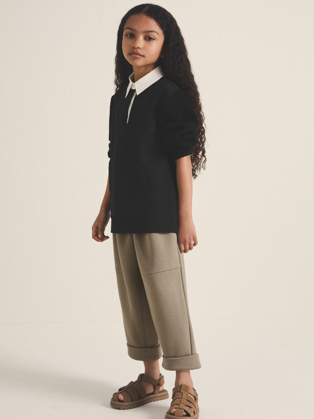 Reiss 4-9 yrs  | Les 100 Ciels Jersey Joggers in Mink