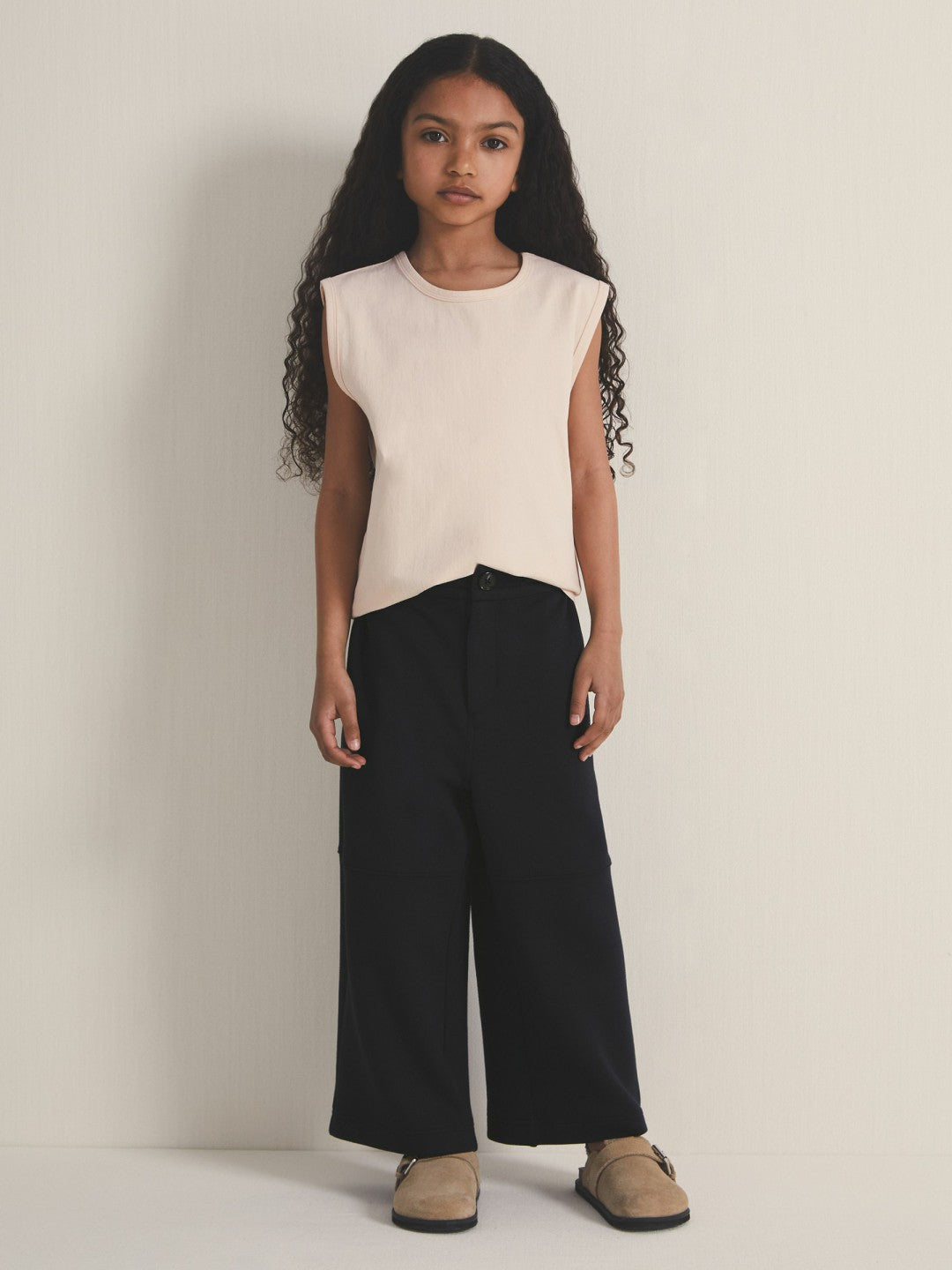 Reiss 9-13 yrs  | Les 100 Ciels Wide-Leg Joggers in Navy