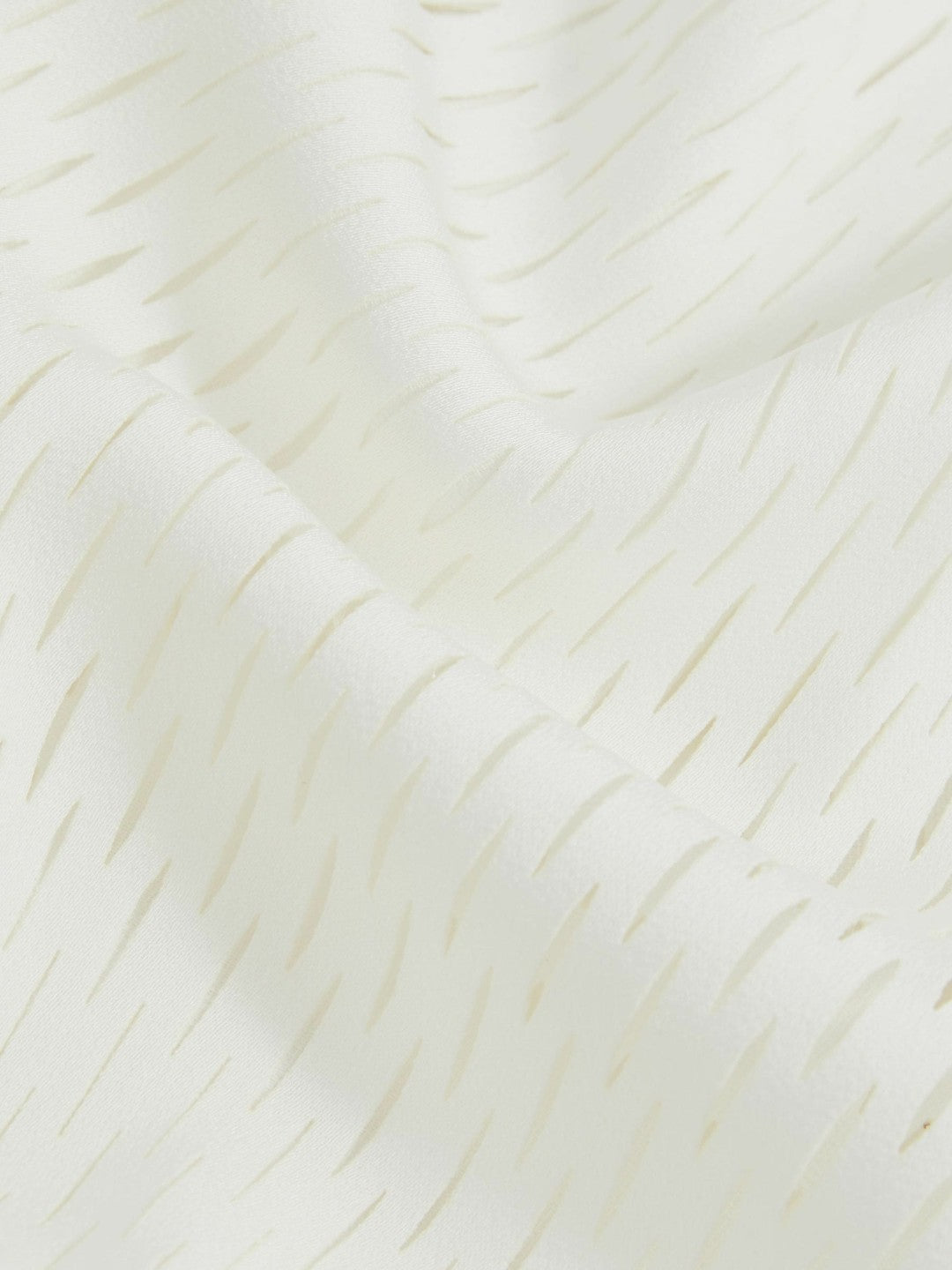 Reiss Atelier Laser-Cut Vest Top in Cream