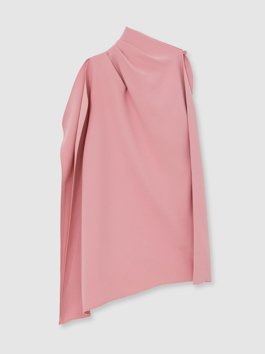 Reiss 13-14 yrs One-Shoulder Draped Dress in Pink