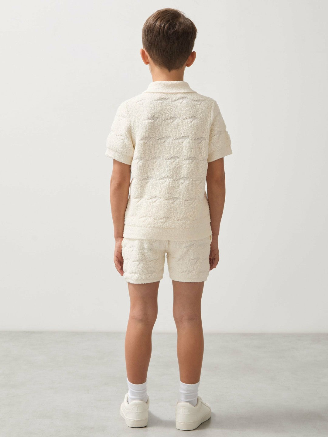 Reiss 3-9 yrs McLaren F1 Team Speedmark Terry Shorts in White