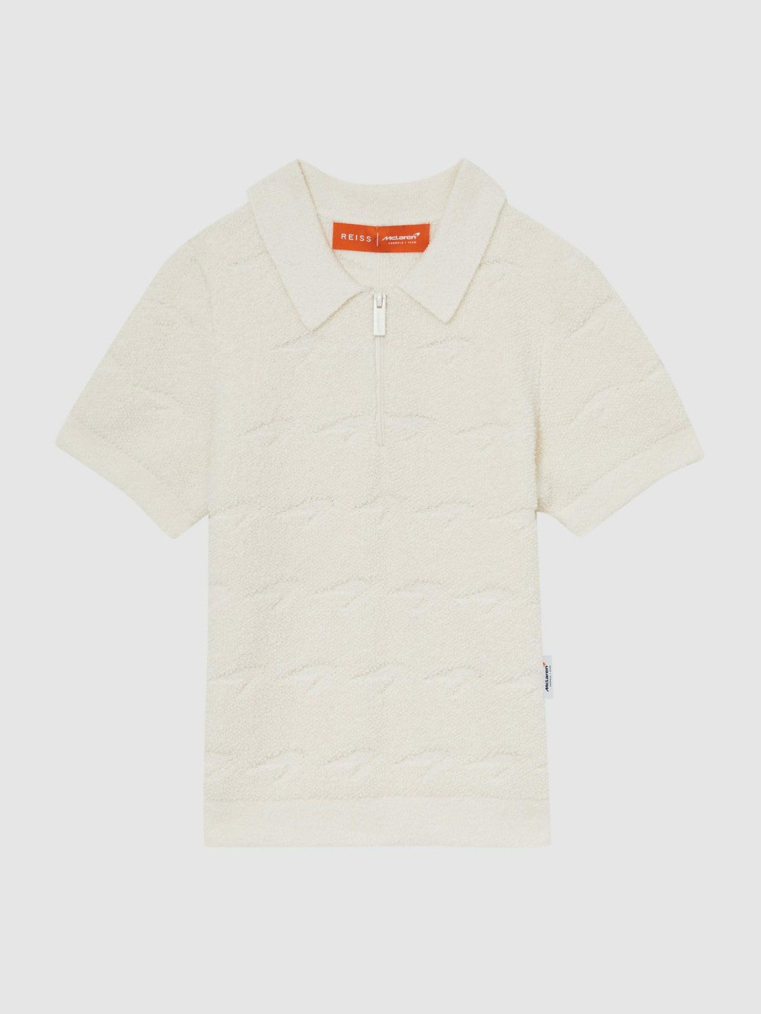 Reiss 9-13 yrs McLaren F1 Team Speedmark Polo Shirt in White