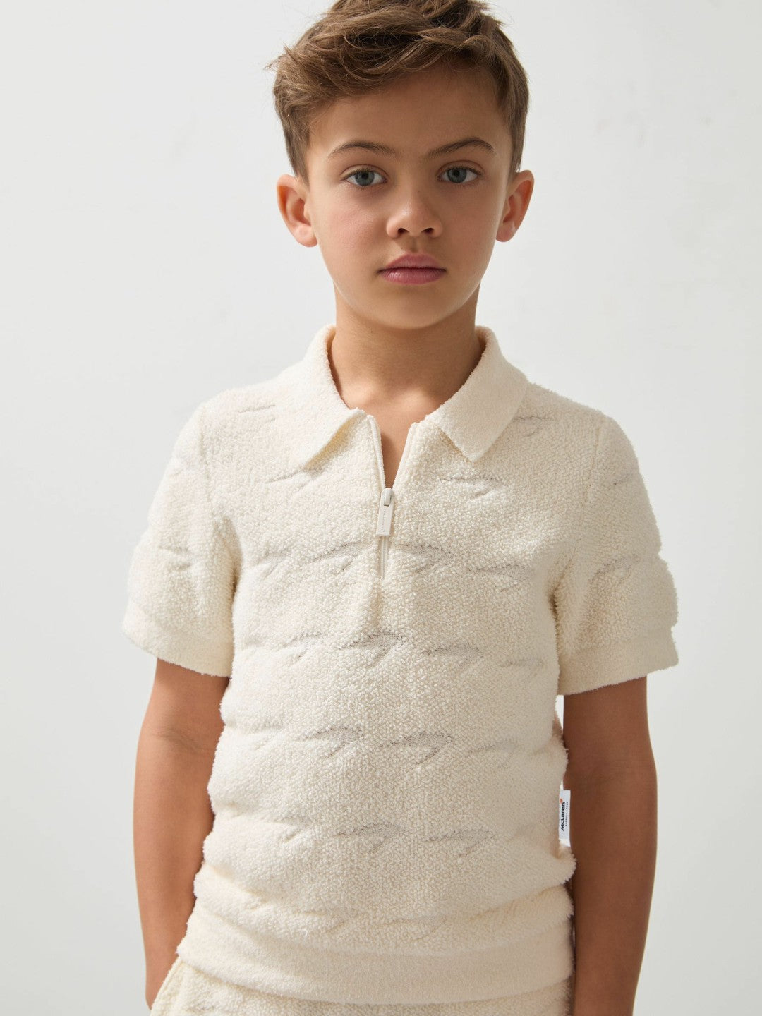 Reiss 9-13 yrs McLaren F1 Team Speedmark Polo Shirt in White