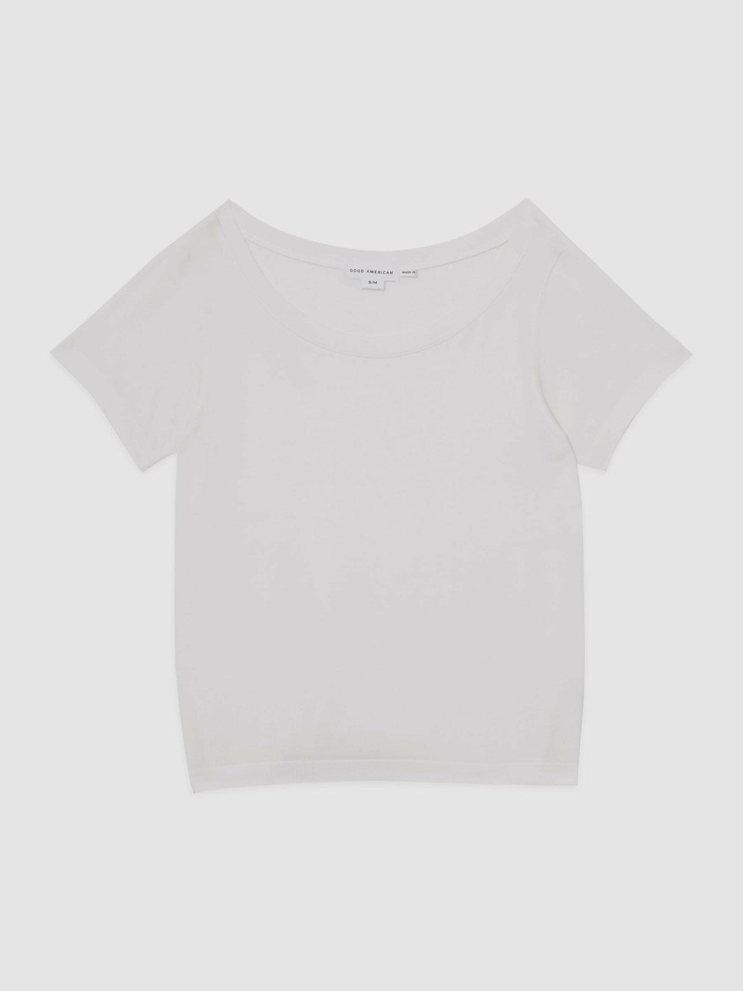 Reiss Short Sleeve T-Shirt in Cream