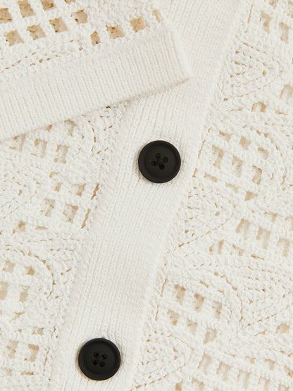 Reiss McLaren F1 Team Speedmark Crochet Shirt in White