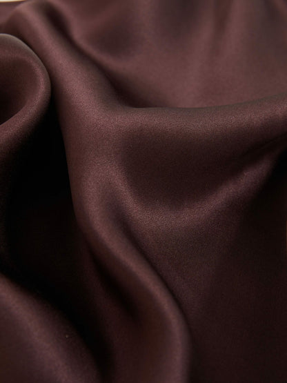 Reiss Silk Cami Top in Burgundy