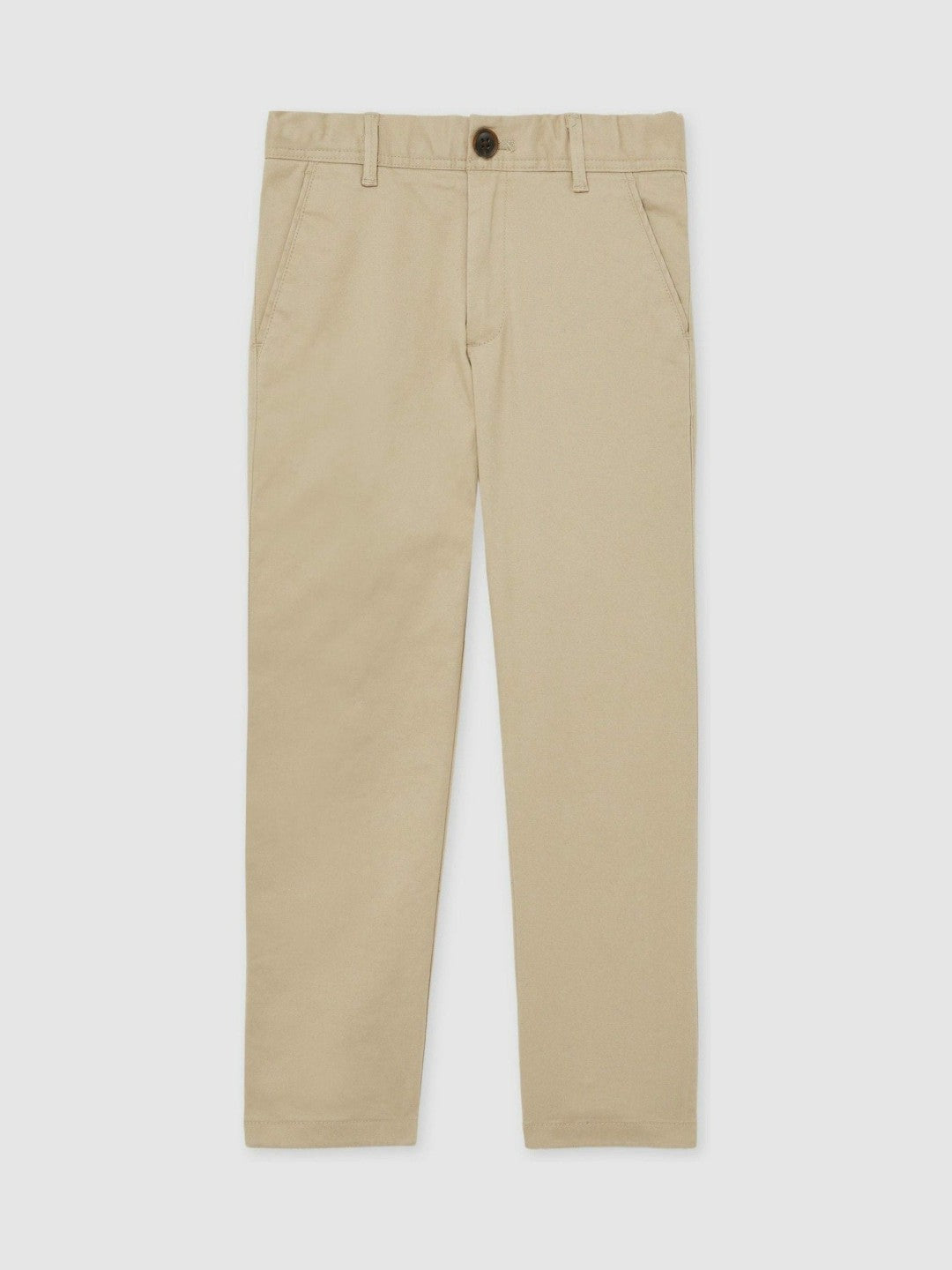 Reiss 9-13 yrs Slim Fit Casual Chinos in Stone