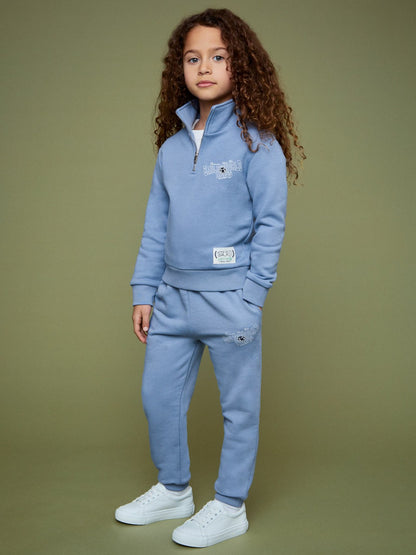 Reiss 9-13 yrs SmileyWorld Cuffed Joggers Unisex Fit in Blue