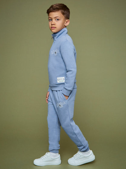Reiss 3-9 yrs SmileyWorld Cuffed Joggers Unisex Fit in Blue