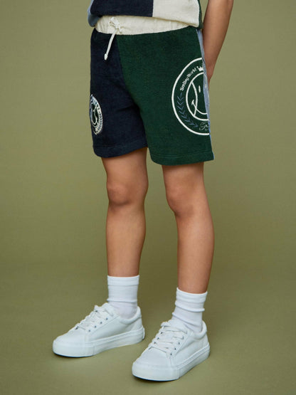 Reiss 13-14 yrs SmileyWorld Towelling Shorts in Blue