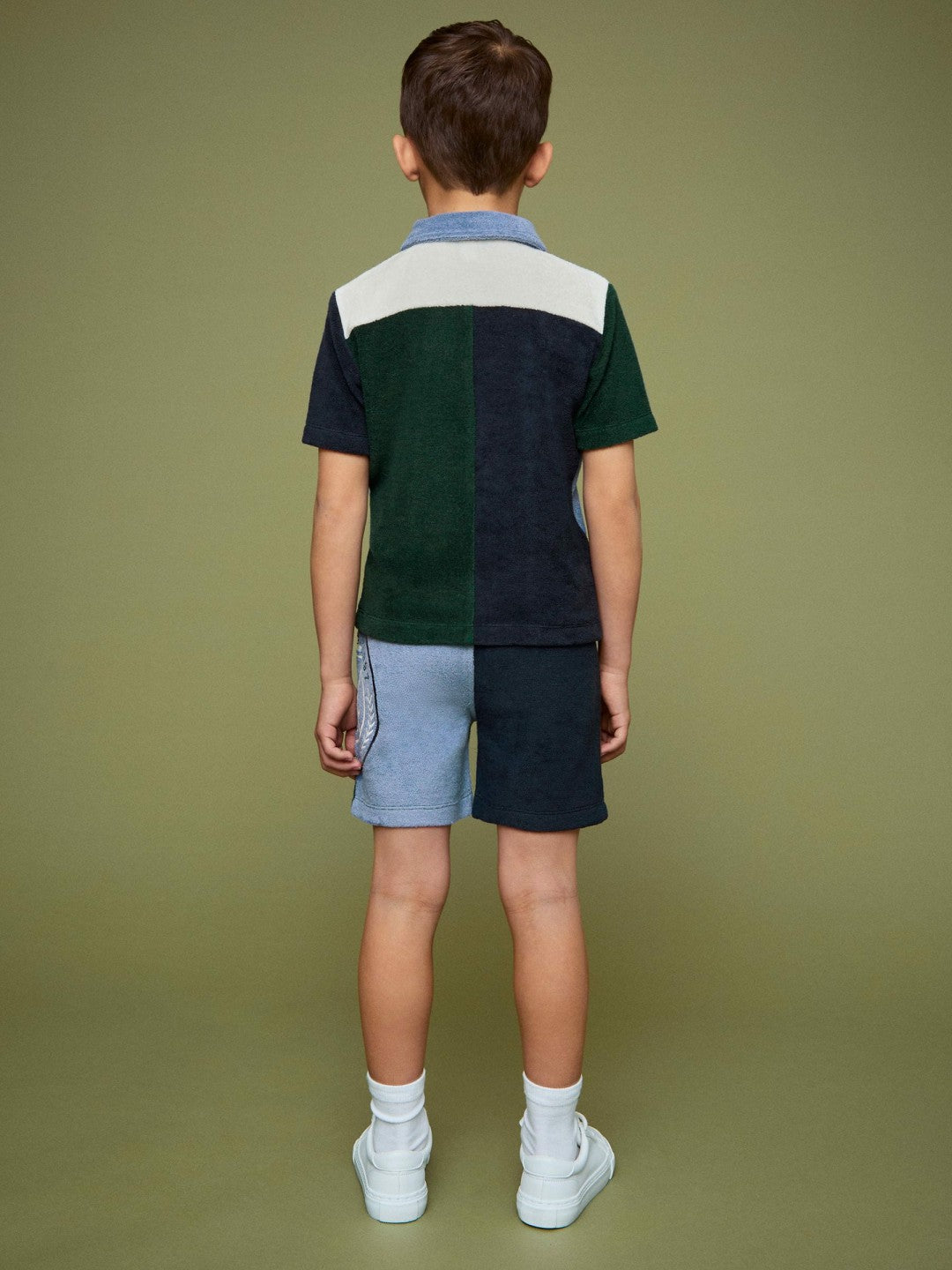 Reiss 13-14 yrs SmileyWorld Towelling Shorts in Blue