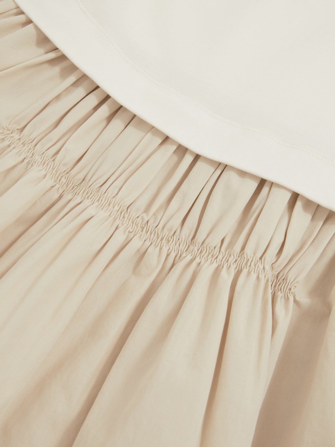 Reiss 9-13 yrs Cotton Layered Sleeveless Midi Dress in Neutral