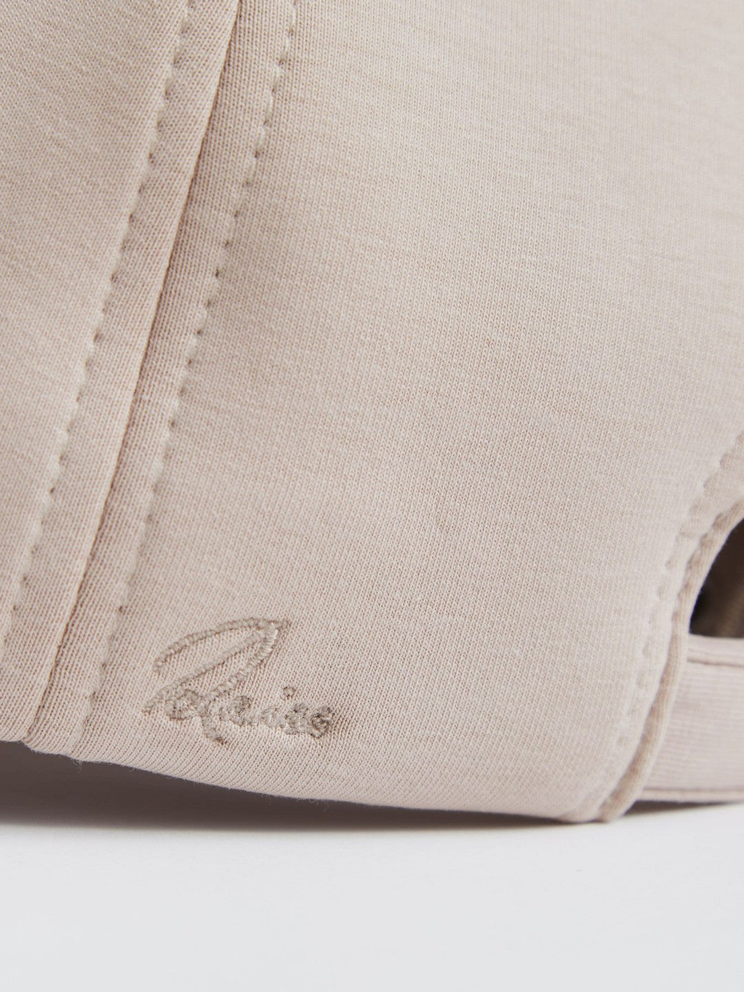 Reiss Jersey Logo-Embroidered Baseball Cap in Light Camel