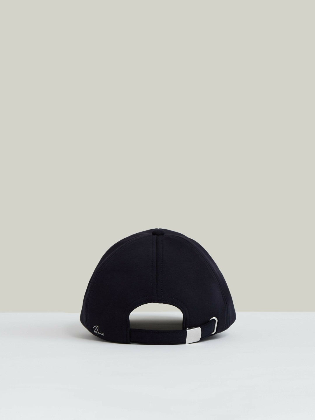 Reiss Jersey Logo-Embroidered Baseball Cap in Navy