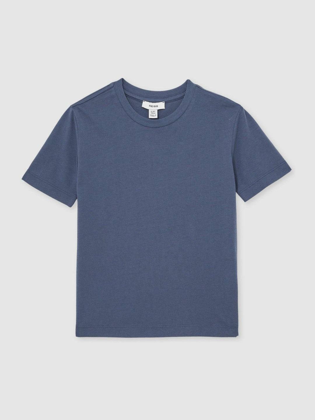 Reiss 9-13 yrs Crew Neck T-Shirt in Ocean Blue