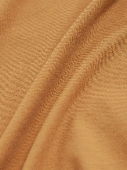 Reiss 9-13 yrs Crew Neck T-Shirt in Tan Brown
