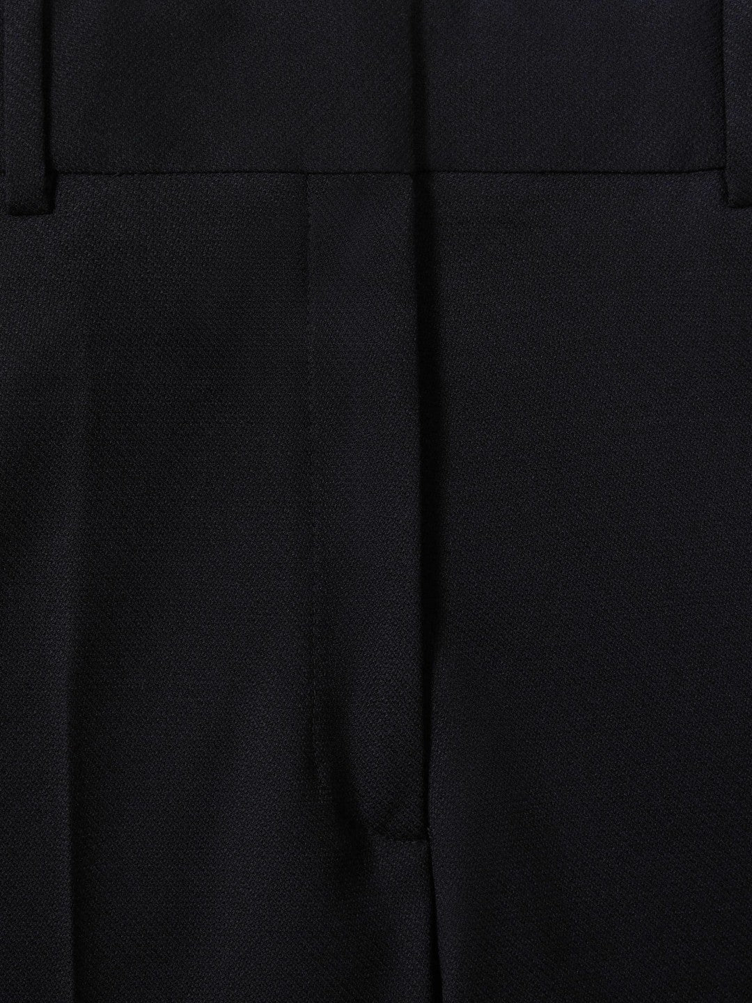 Reiss Petite Wool-Blend Wide-Leg Suit Trousers in Navy