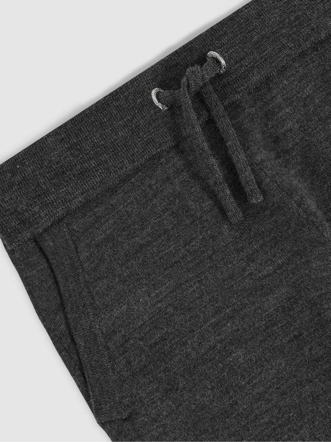 Reiss 3-9 yrs Merino Wool Cuffed Joggers in Derby Grey Melange