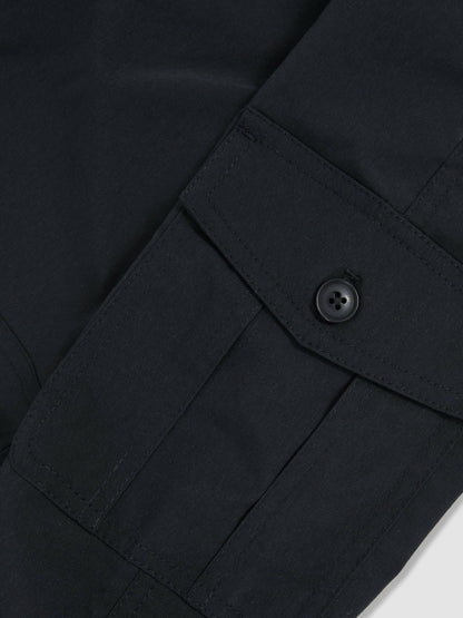 Reiss 9-13 yrs Technical Straight Leg Cargo Trousers in Navy