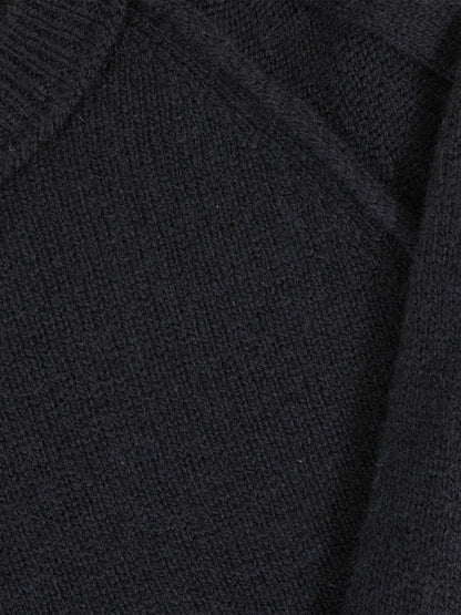 Reiss 13-14 yrs Wool-Cashmere Reverse-Seam Jumper in Navy
