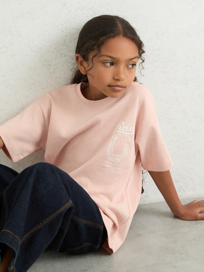 Reiss T-Shirt in Pink