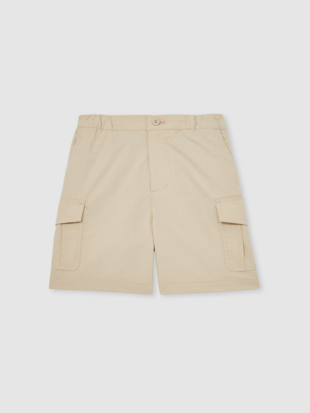 Reiss 13-14 yrs Ripstop Cargo Shorts in Light Stone
