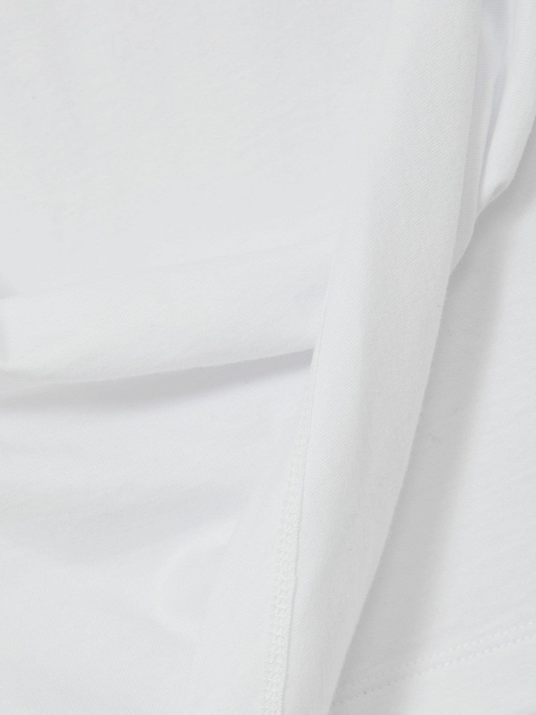 Reiss Cotton Drape T-Shirt in White