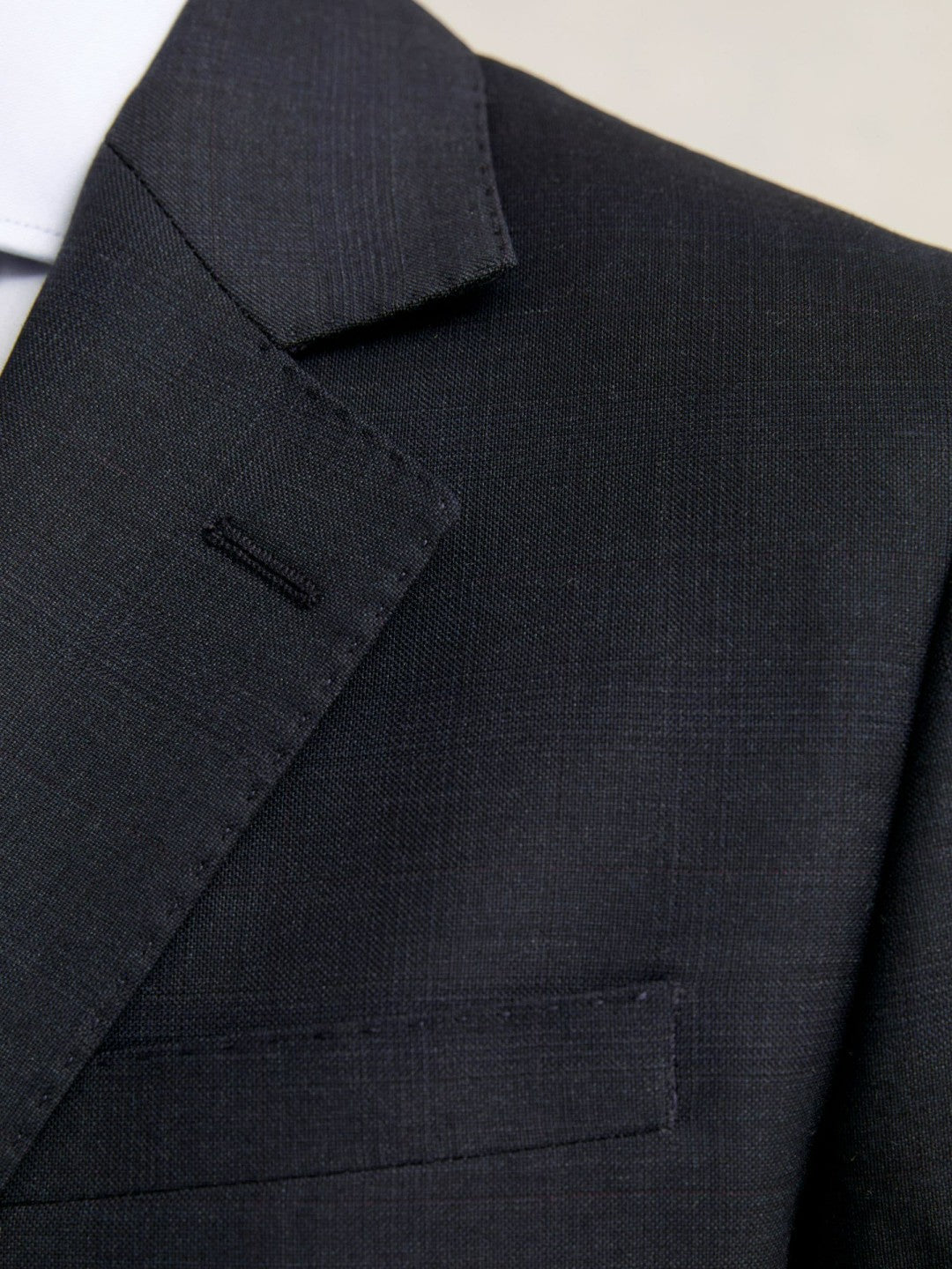 Reiss Slim-Fit Wool Single Breasted Check Suit Blazer in Navy