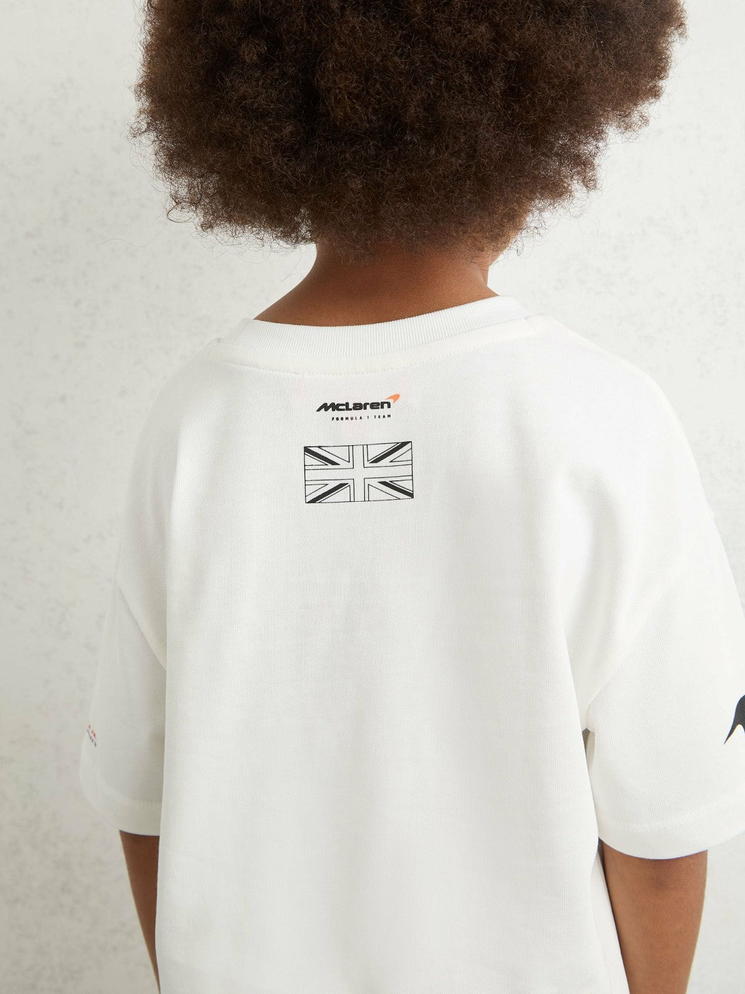 Reiss 9-13 yrs McLaren F1 Team British GP T-Shirt Unisex Fit in White