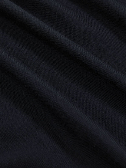 Reiss Merino Wool Crew Neck Jumper in Midnight Navy