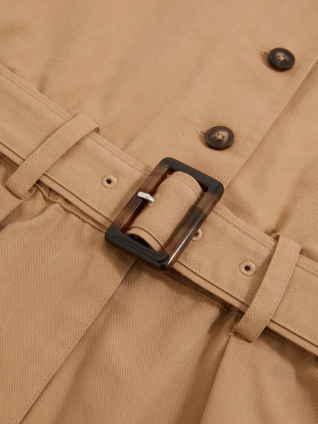 Reiss 3-9 yrs Cotton-Lyocell Utility Playsuit in Camel