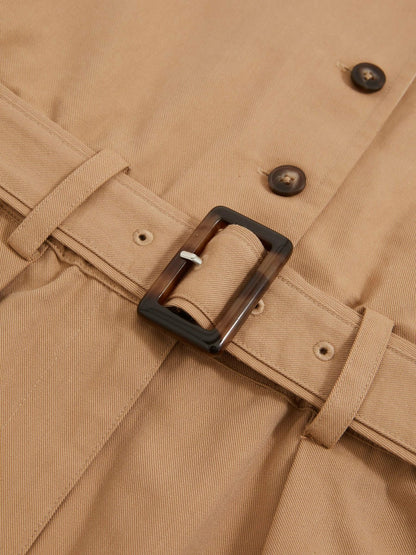 Reiss 3-9 yrs Cotton-Lyocell Utility Playsuit in Camel