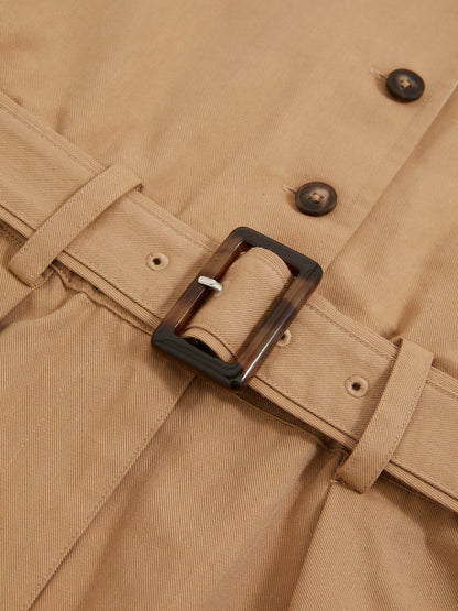 Reiss 9-13 yrs Cotton-Lyocell Utility Playsuit in Camel