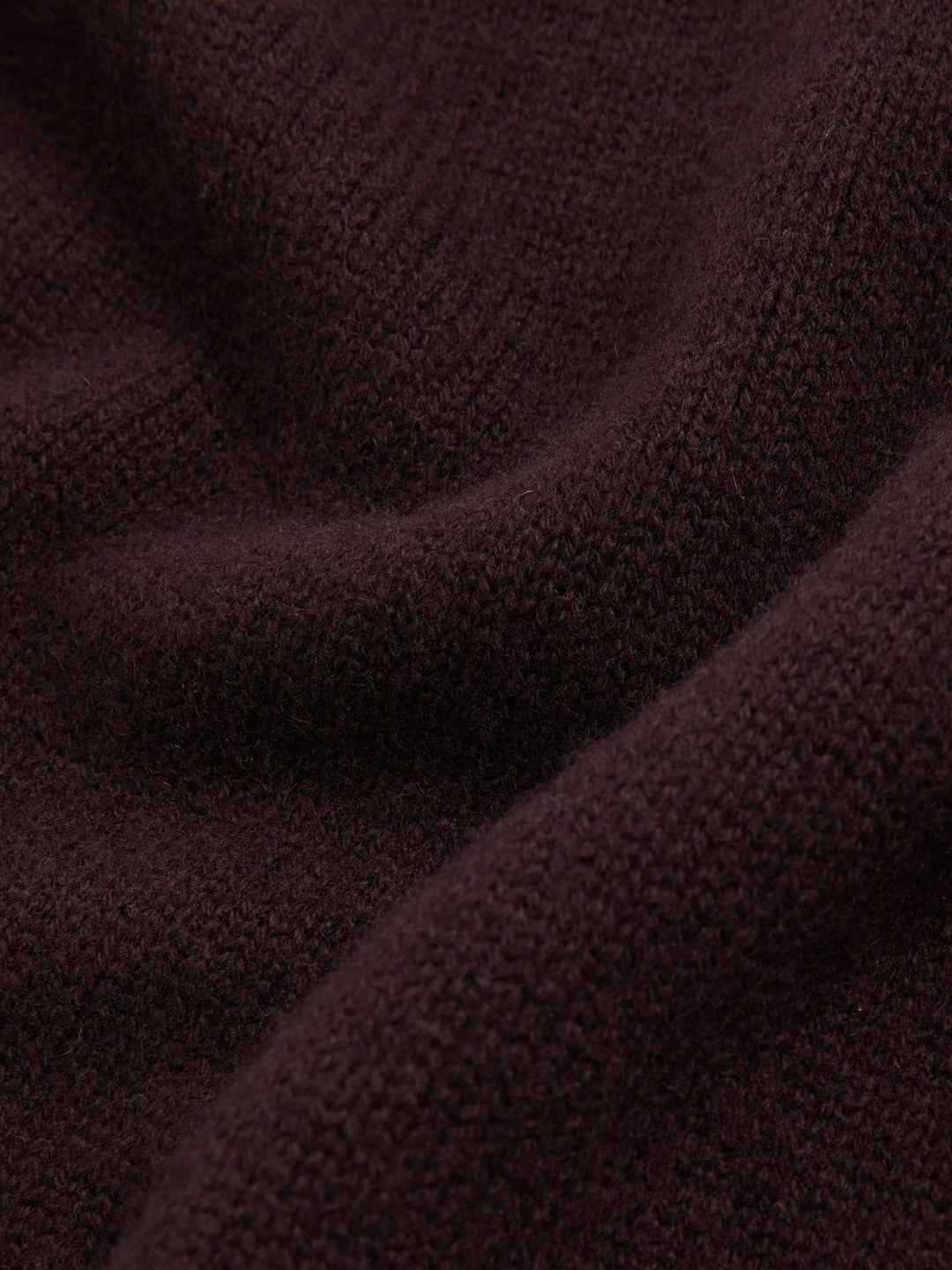 Reiss Wool-Cashmere Crew-Neck Jumper in Plum