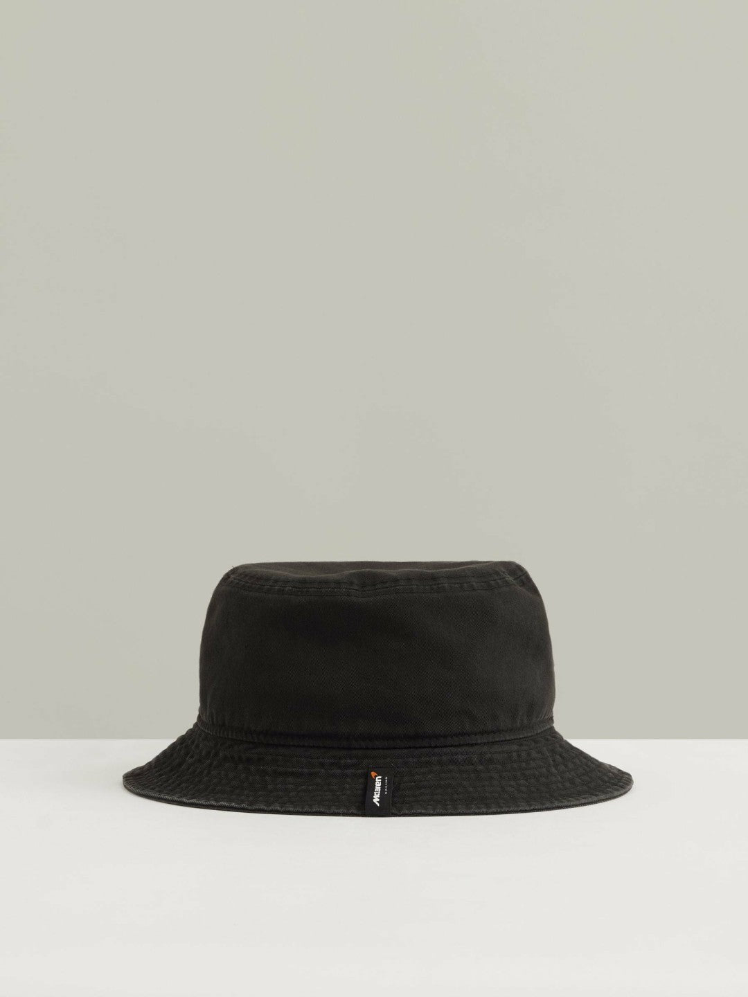 Reiss Unisex Fit McLaren Racing Cotton Bucket Hat in Black