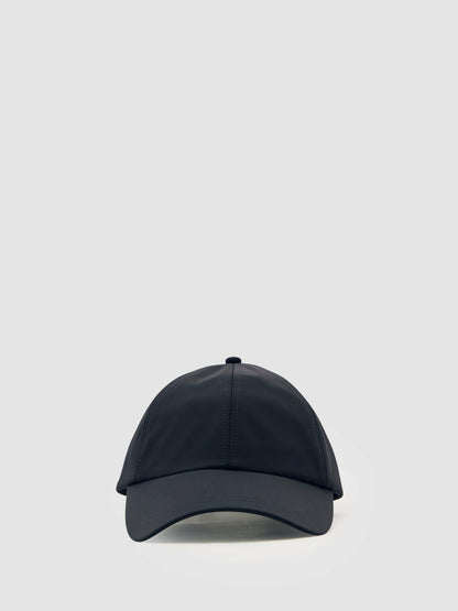 Reiss Embroidered Logo Tech Baseball Cap in Navy