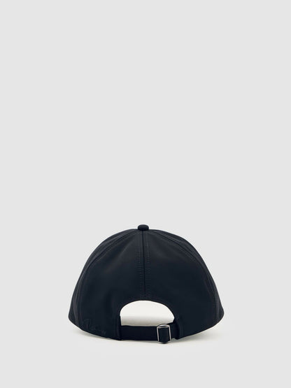 Reiss Embroidered Logo Tech Baseball Cap in Navy