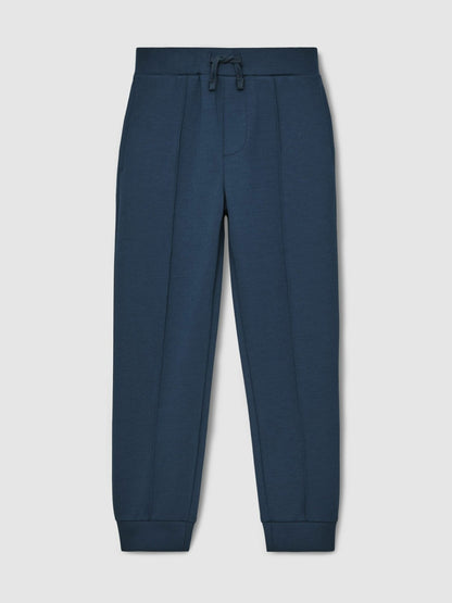 Reiss 9-13 yrs Interlock Drawstring Joggers in Ocean Blue